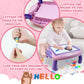 Cokzer Toys For 1-3 Year Old Girls, Toddler Girl Toys With Magnetic Letters And Numbers, Learning And Educational Toys For 1 2 3