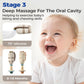 Evoceler Softness Staged Teething Toys (30 Super Soft, 50 Soft, 70 Regular) For Baby Teething Relief - 10 Pcs Pacifier-Grade Sil