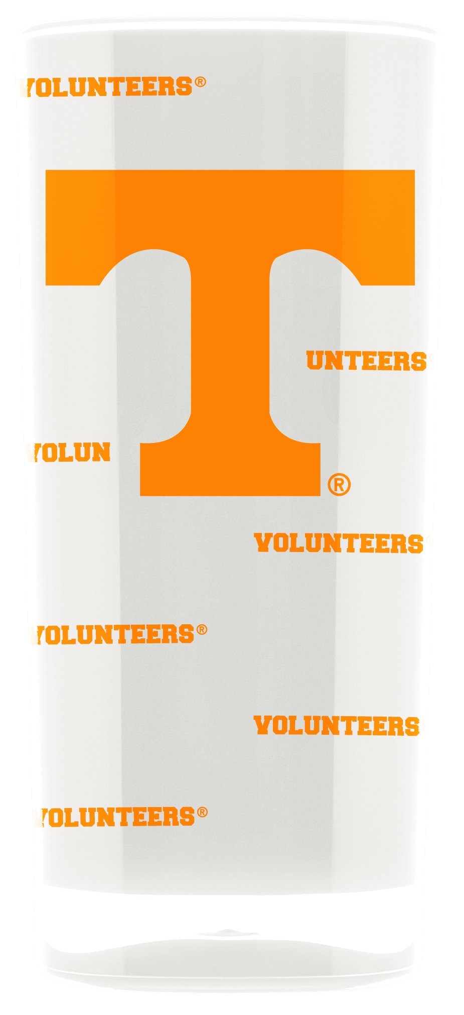 NCAA Tennessee Volunteers 16oz Insulated Acrylic Square Tumbler