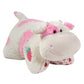 Pillow Pets 30” Jumboz Sweet Scented Strawberry Milkshake Cow Stuffed Animal Plush Toy