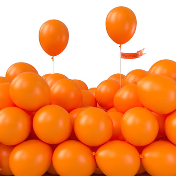 Partywoo Tangerine Orange Balloons, 50 Pcs 5 Inch Dark Orange Balloons, Deep Orange Balloons For Balloon Garland Balloon Arch, Party Decorations, Birthday Decorations, Wedding Decorations, Orange-Y9