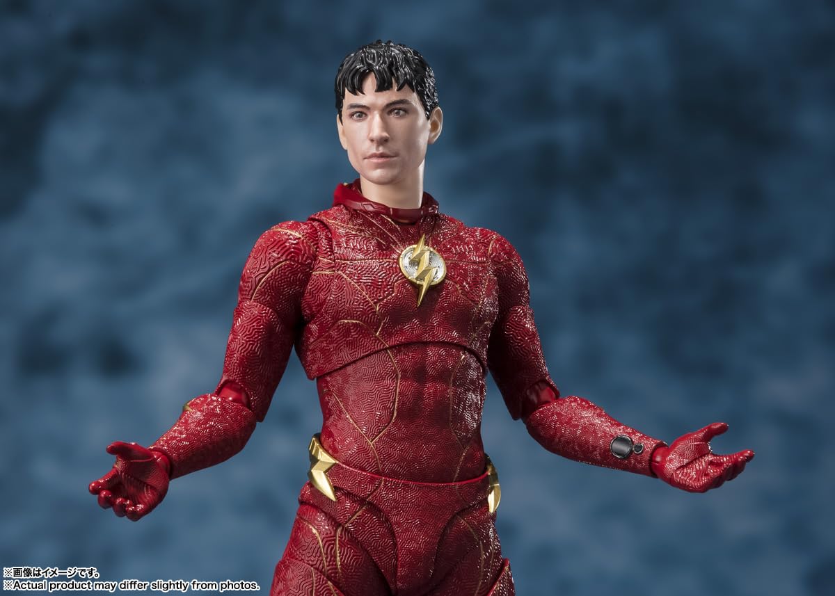 TAMASHII NATIONS - The Flash - Flash (The Flash), Bandai Spirits S.H.Figuarts Action Figure