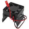 Vgoohobby 42mm Motor Cooling Fan Heatsink 4074 4274 1515 Motor Universal Heat Sink Compatible with Traxxas 1/10 E-Maxx E-Revo Su
