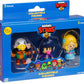 BRAWL STARS Brawl Figure 3-Pack, Model BRW2021, Plastic, Various Colours