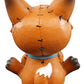 Ebros Furry Bones Fen Fen The Fox Skeleton Figurine 3' H Furrybones Red Fox With Chicken Doll Costume Hooded Voodoo Skeletons Skulls Macabre Collectible Sculpture Decorative Accent