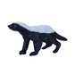 Mojo Honey Badger Male Realistic International Wildlife Hand Painted Toy Figurine