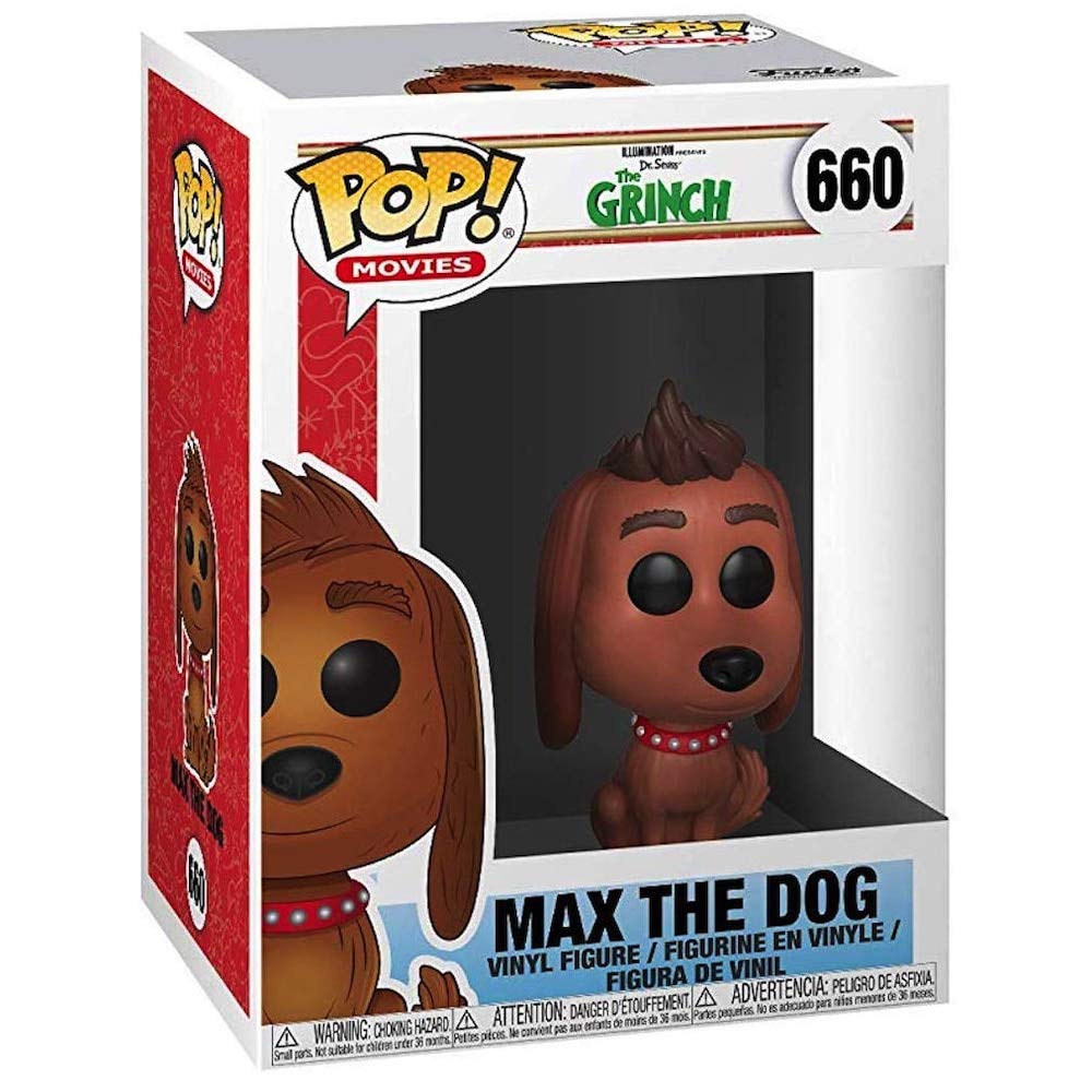 Funko Pop Animation: The Grinch Movie - Max The Dog Collectible Figure, Multicolor