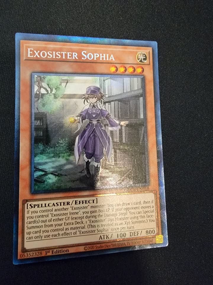 Exosister Sophia - Grcr-En016 - Collector 'S Rare - 1St Edition