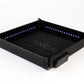Metallic Dice Games FanRoll Black Light Tray