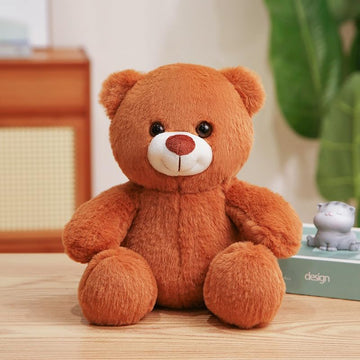 Gjlzfwbx Teddy Bear Plush Toy, 11 Inches Teddy Bear Stuffed Animal Christmas Birthday Valentine'S Day Gifts For Kids Girl Friend