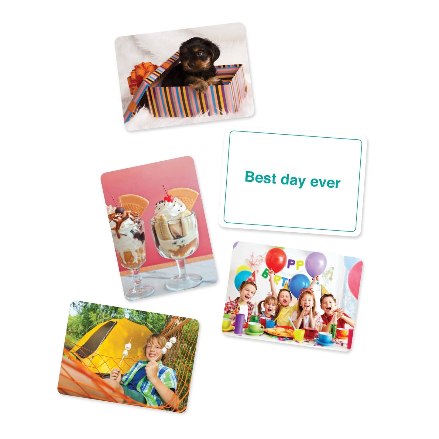 Mindware Picwits! Silly & Sweet Quick Wit Card Game - Quick 30-Minute Game Play - Ages 5 And Up