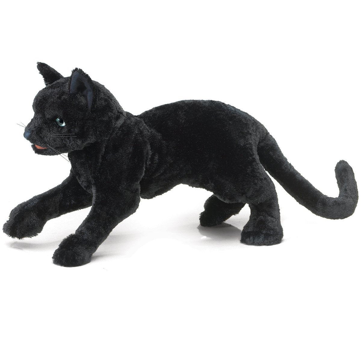 Folkmanis Black Cat Hand Puppet, 1 Ea