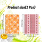 2 Pcs Sticker Book Collecting Album Reusable Sticker Organizer Storage Book For Stickers Collection A5 (64 Pages)