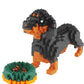 Gaodebuchou Dachshund Micro Building Block Set, Animals Dog Toys Gifts For Boys Girls Age 8 9 10 11 12 13 14+ Teens Adults,Not C