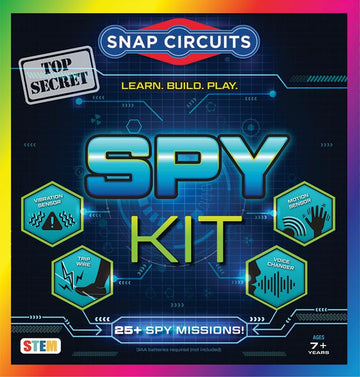 Snap Circuits Spy Kit | 25+ Activities | STEM Educational Toy for Kids 7 +