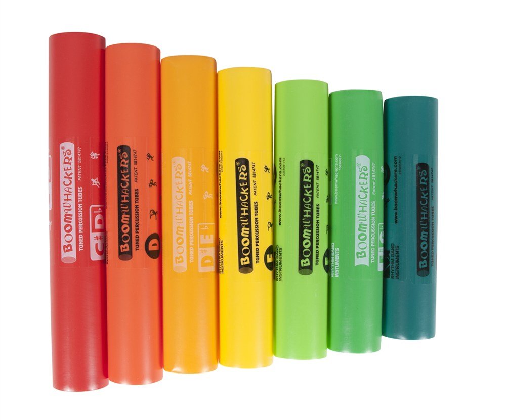 Boomwhackers Boomwhackers Tubes Treble Extension Set,Set Of 7