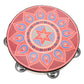 Ibasenice Tambourine Wooden Hand Held Tambourine Drum Metal Jingles Percussion Musical Instrument For Kids Adults Ktv Party 8 In