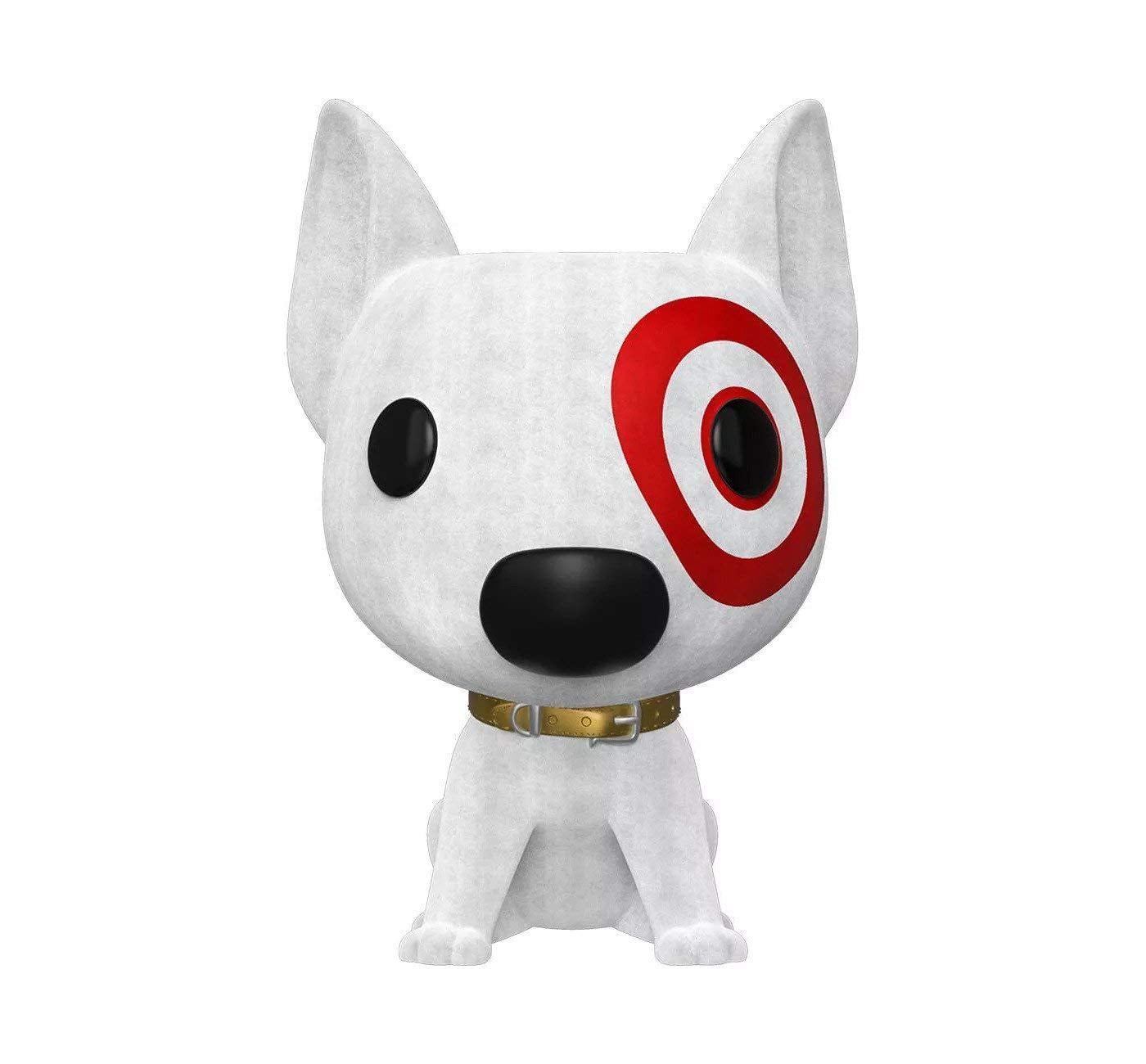 Funko Pop! Ad Icons - Target Dog Bullseye (Flocked) #5 - Sdcc 2019 Exclusive Debut