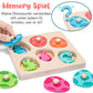 Lzdmy Montessori Wooden Puzzle For Toddlers 1-3, Dinosaur Egg Wooden Toy For 2+ Year Old, 1 Year Old Boy And Girl Gifts, Baby Pu