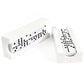 Domino Game Set Of 28 | Professional Double 6S | Multi-Use Box | Trays To Stand Tiles | By Adesign+ (Solid Wood White)