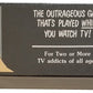 TDC Games Couch Potato Game - Fun Paper Board Game for TV Lovers - Black