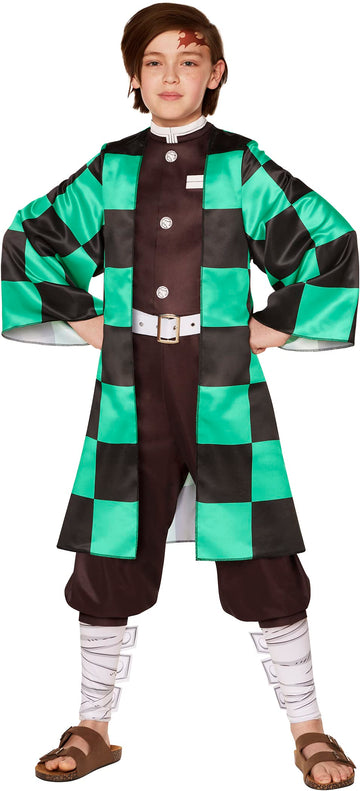 Demon Slayer Tanjiro Child Costume  Small
