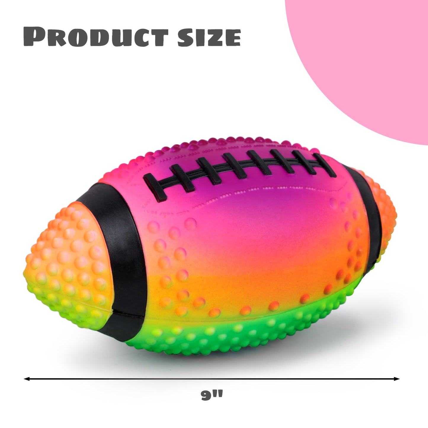 AMOR PRESENT Pool Beach Football  9 Inches Inflatable Footballs Waterproof Football Strong Grip Fun Pool Toys  for Kids Ages 8-12  Boys Gift  Swimming Balls Sports  Birthday Gifts  Pet Training Toy