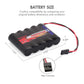 Tenergy 2 Pack 6V 2000mAh NiMH Rechargeable Receiver RX Battery with Hitec Connectors for RC Airplanes and Aircrafts
