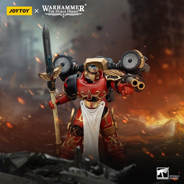 malt-inspiredISE JOYTOY 1/18 Action Figures - Warhammer The Horus Heresy Blood Angels Dawnbreaker Cohort Dawnbreaker Champion - 5 Classic Character Collectible Age 15 and Above