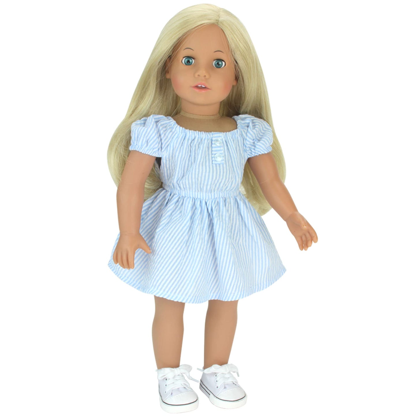 Sophia'S 18 Inch Doll, 18 Inch Blonde Doll, Jointed Arms/Legs & Soft Body