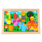 CALANDIS?Wooden Educational Toys Magnetic Animals Wooden Puzzles Games for Kids | Preschool Toys & Pretend Play