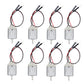 BOJACK 8 Pcs Type 130 EK1450 1 V- 6 V Volt Miniature DC Toy Motors for Arduino Hobby DIY Projects