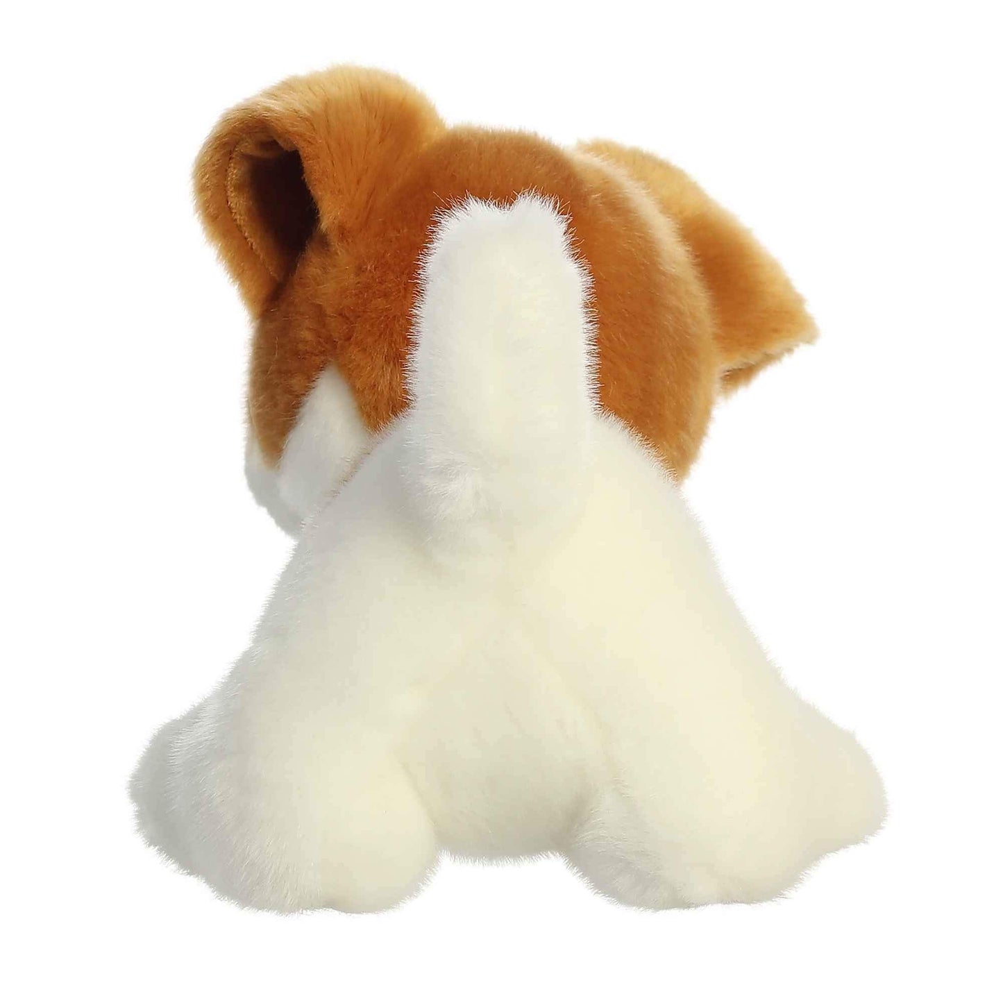 Aurora® Adorable Miyoni® Tots Jack Russell Pup Stuffed Animal - Lifelike Detail - Cherished Companionship - White 9 Inches