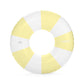 Funboy Giant Vintage Yellow Stripe Inflatable Tube Pool Float With Cup Holder 48'' | Large Pool Float For Adults | Inner Tube Sw