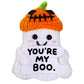 Halloween Boo Basket Stuffers for Women Him, Gifts for Boyfriend Girlfriend, Youre My Boo Handmade Crochet Ghost Gifts, Hallowe