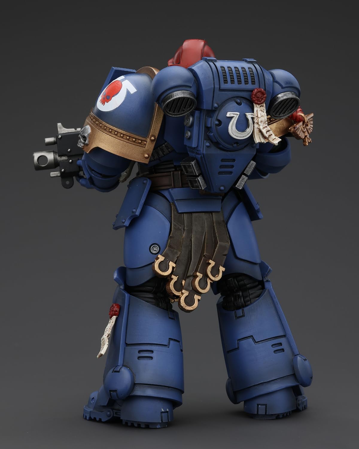 JoyToy Warhammer 40K Genuine License 1:18 Action Figure, Space Marine 2, Uitramarines Sergeant Gadriel, 5.03 inch Collectible Ac