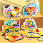 Muren Wooden Animal Jigsaw Puzzles For Kids Ages 38 Toddlers Preschool Educational Learning Random DesignPack Of 1