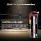 HRB 14.8V 6000mAh 4S Lipo Battery Pack 50C with XT60 Plug for RC Airplane, RC Helicopter, RC Car, RC Truck, RC Boat