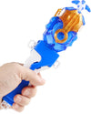 Bey Battling Tops Bay cutting edge Launcher and Grip  Power Custom BeyLauncher LR Left Right Spin DB Layer System Compatible with All Bey Burst Series (Blue)