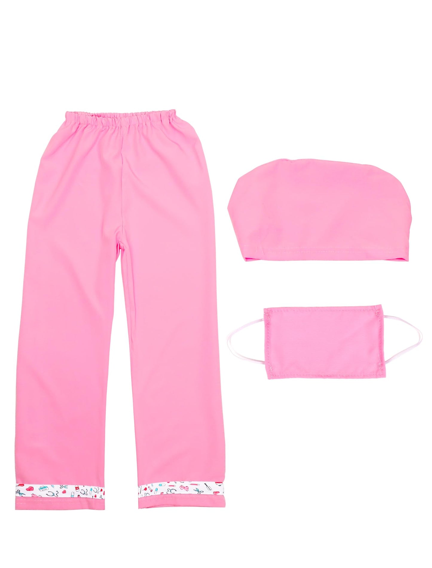 ANPHILE Kids Veterinarian Costume  Kids Doctor Vet Costume Outfit Pretend Play Dress Up Set for Career Day