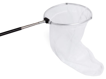 Restcloud Insect And Butterfly Net With 12' Ring, 24' Net Depth, Handle Extends To 59 Inches (10' Ring, 48' Handle)