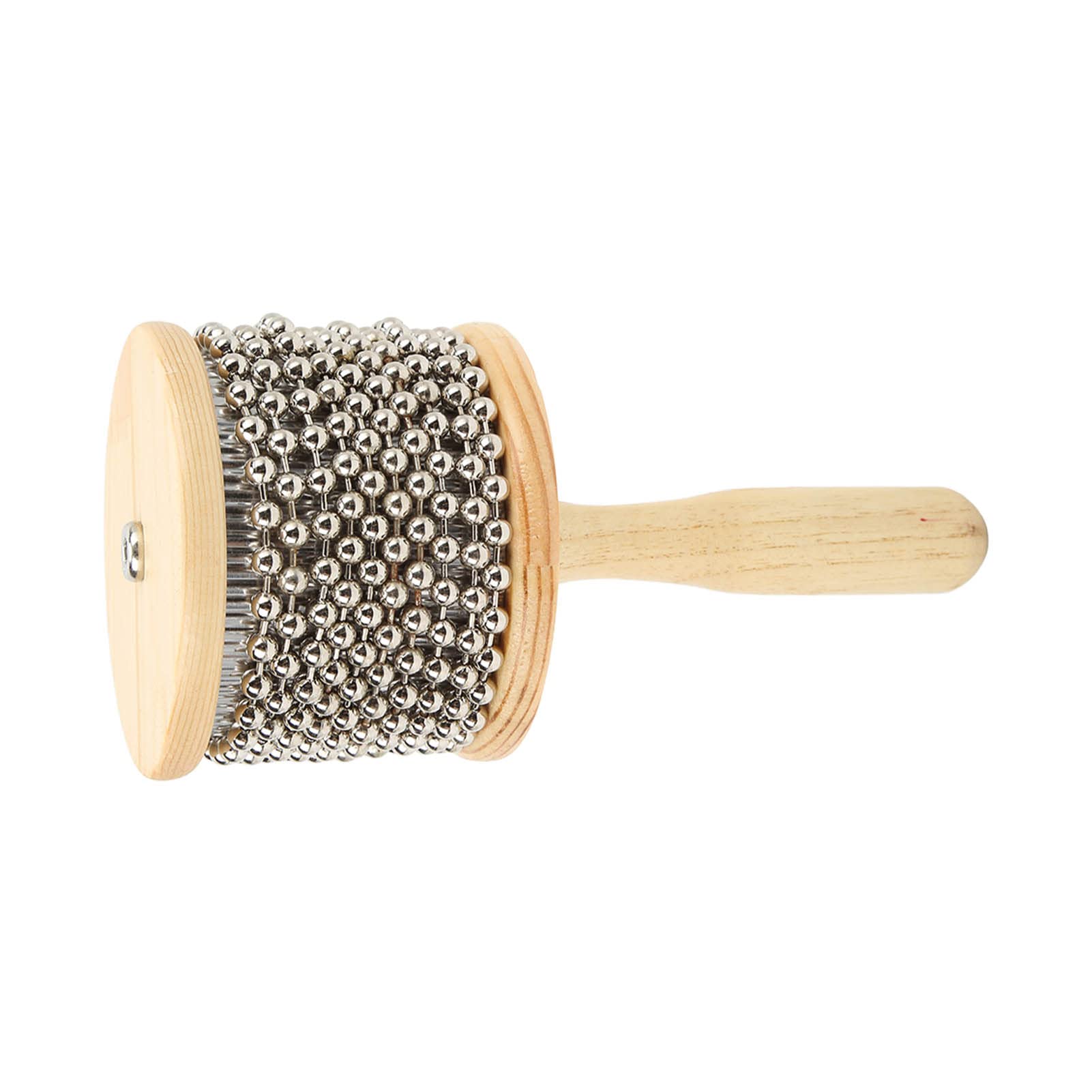 Wooden Cabasa, Portable Cabasa Comfortable Grip For Rhythm Training(Medium Cabassa)