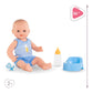 Corolle Drink and Wet Bath Baby Paul - 14    Boy Baby Doll with 3 Accessories - Bottle, Potty, and Pacifier - Really Drinks and