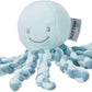 Nattou Lapidou - Piu Piu Octopus Plush Toy For Newborn Babies, Comforting, Soothes For Sleep - Green & Mint Green