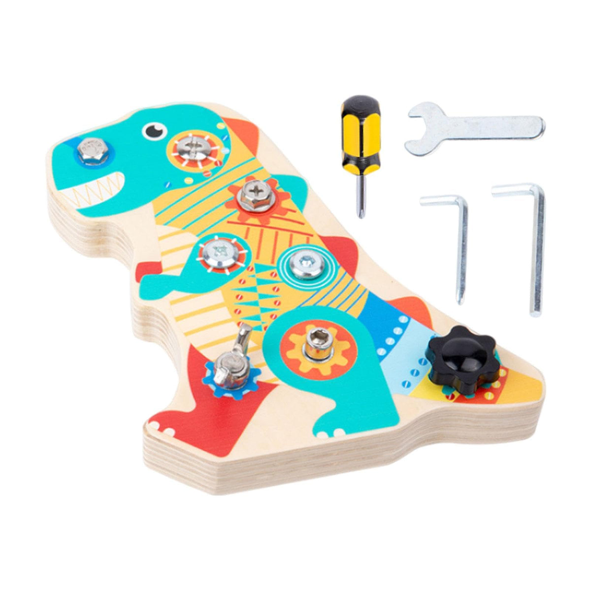 Calandis Cartoon Montessori Screw Board Montessori Toys For Kids 4 5 Year Old Girls | Toys For Baby