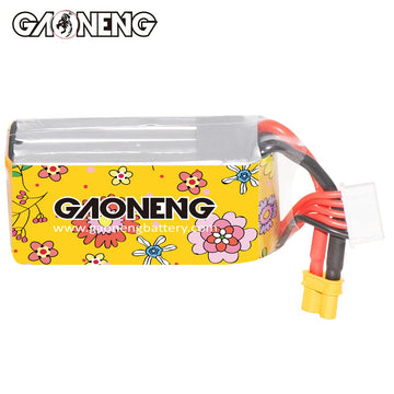 2pcs GANENG GNB 4S 15.2V 850mAh 120C XT30 Connector RC Drone LiPo Battery Packs for 2.5 to 4 inches Propeller FPV Beta95X LongRa