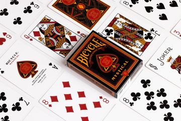 Bicycle Mystical Magical Playing Cards - enhanced Deck for Magic and Card Games - game-style Size