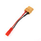 FLY RC 3pcs XT60 Female to JST Female Charging Adapter Lead Wire for Plane Car Helicopter Charger