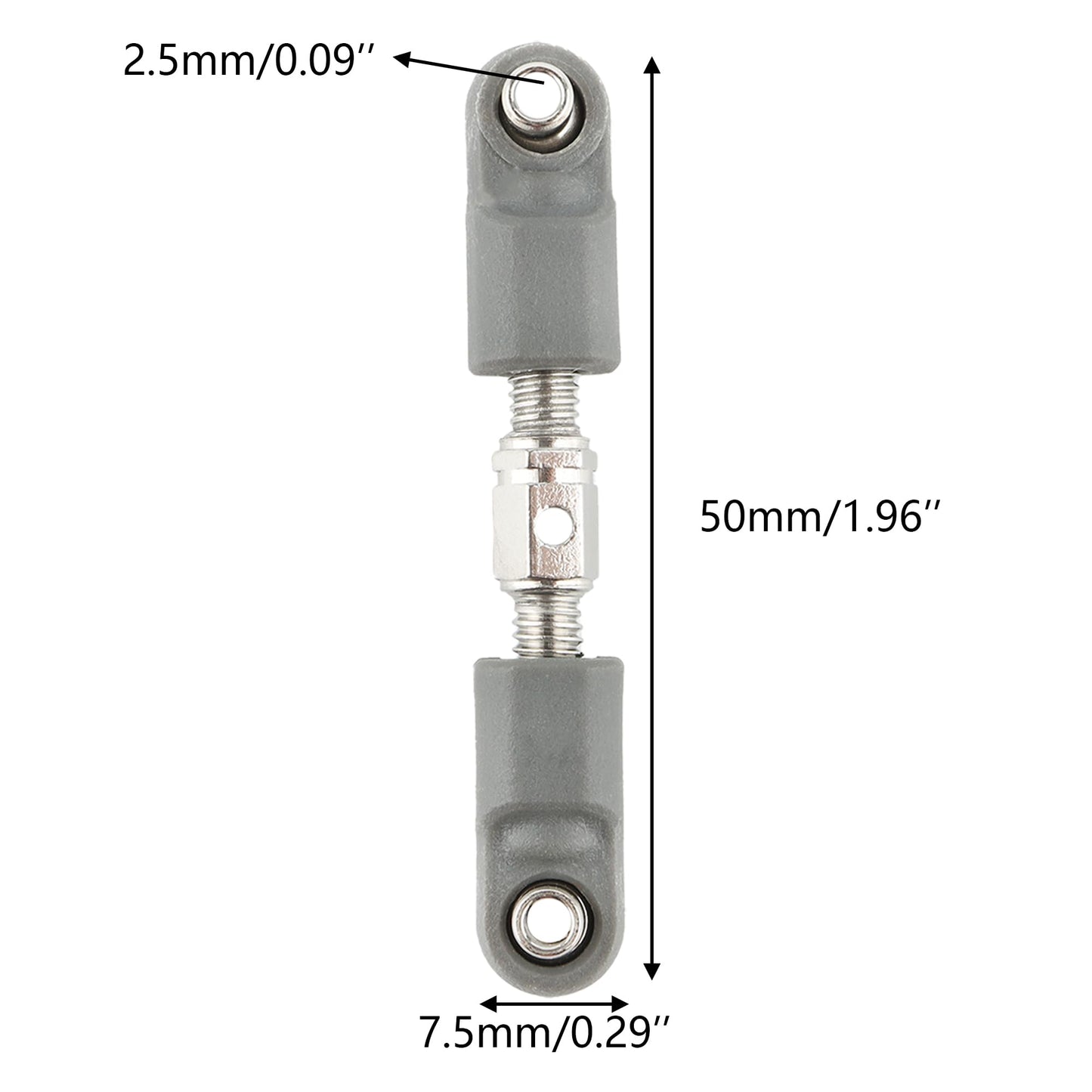 Gdool Rc Car 16431 Adjustable Pull Rod Linkages Arm Tie Rod Accessories Spare Parts For H14Bm 14210 14209 Jc14Ep Hp141 Hp141S 1: