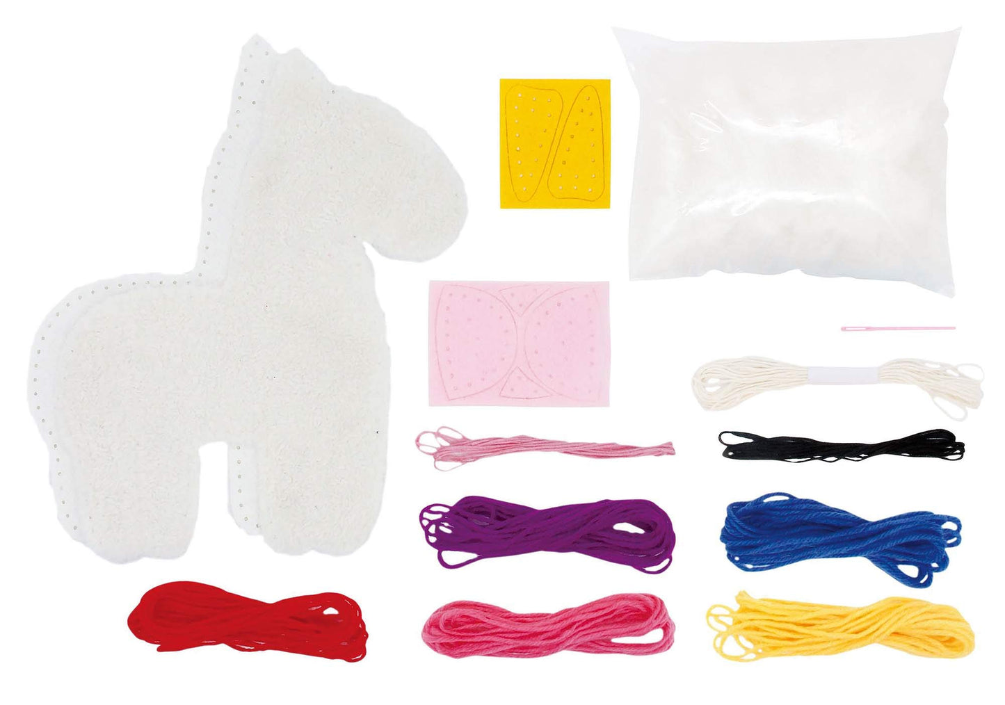 Avenir CH1620 Sewing Doll Unicorn, Mixed Colours